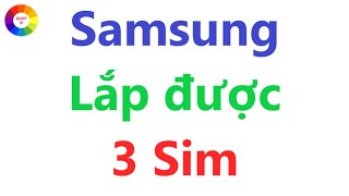 Cách Cài 3 Sim Lên Điện Thoại Samsung = Cách Lắp Thẻ Nhớ  = Thêm eSim Trên Samsung 20 Seri