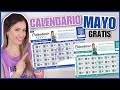 CALENDARIO GRATIS DE EJERCICIOS DE MAYO EN CASA | TABLA DE ENTRENAMIENTOS EN CASA | NatyGlossGym