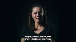 Cycle safety campaign with professional cyclist Imogen Cotter