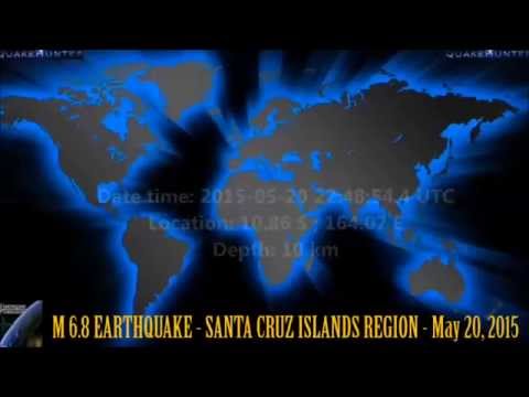 M 6.8 EARTHQUAKE - SANTA CRUZ ISLANDS REGION - May 20, 2015