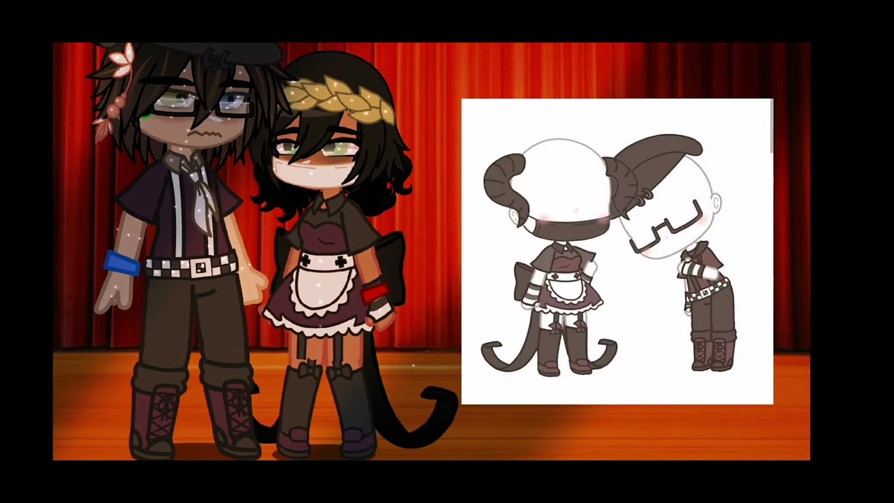 Evan & Cassy try couple outfits (C.C x Cassidy) 🧐🍷💖