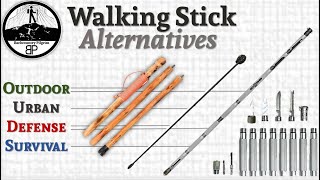 Packable, Defensive, and Survival Walking Sticks