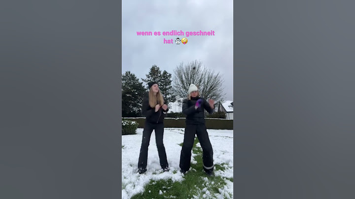 Wenn es endlich Schnee gibt 😳‼️ #snow #bff #dance @MavieNoelle