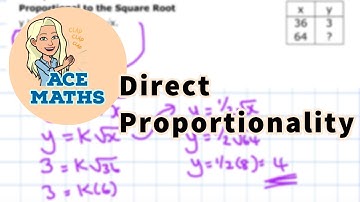 GCSE & IGCSE Maths - Direct Proportionality