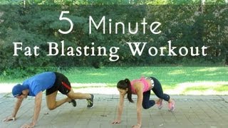 5 minute fat burning workout getfitwithleyla
