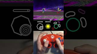 Comment Moonwalk (et Stickywalk/Boost Run/Charlie Walk) | Tuto SSBM #shorts