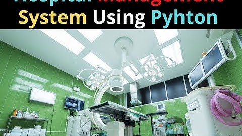 Hospital Management system on python | #EDU_MIND_OFFICIAL