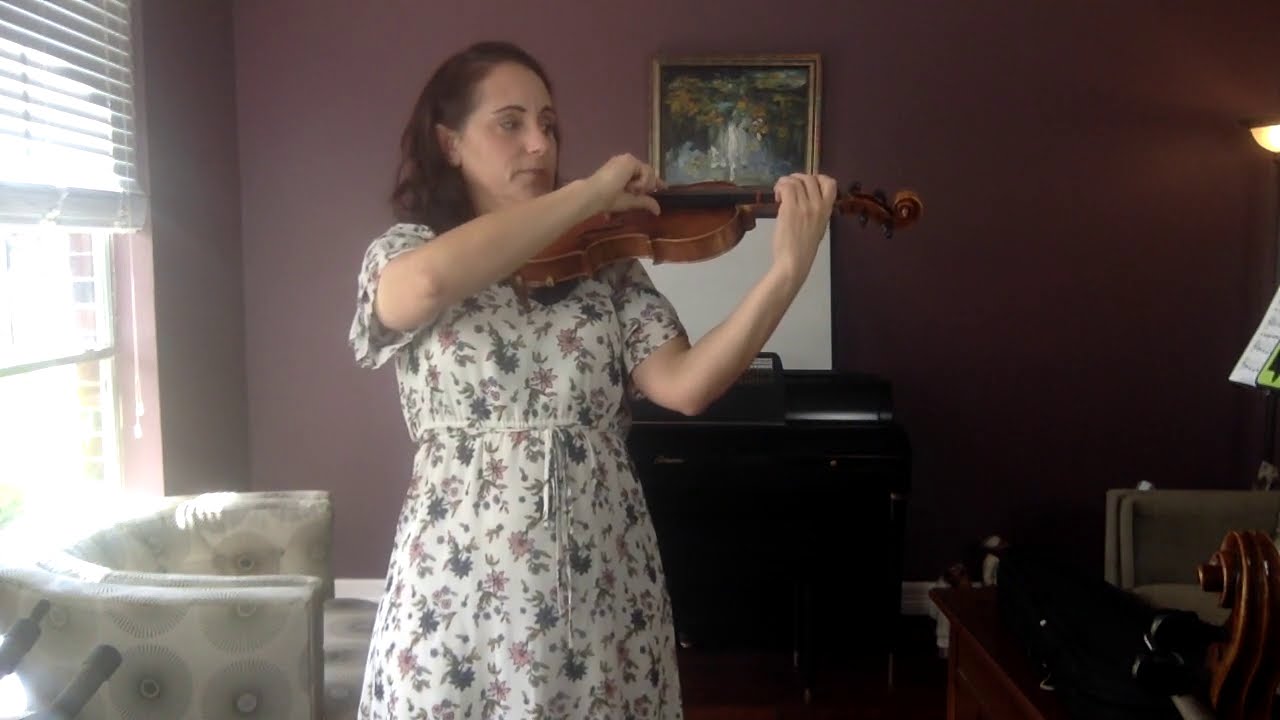 Beginning Orchestra Class Video #25 violin and viola - YouTube