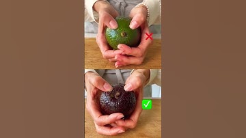 Thumbnail of How to tell if your avocado is ripe! No more guessing! 🥑🤔🤗 #avocado #foodhacks #veganfood #fyp