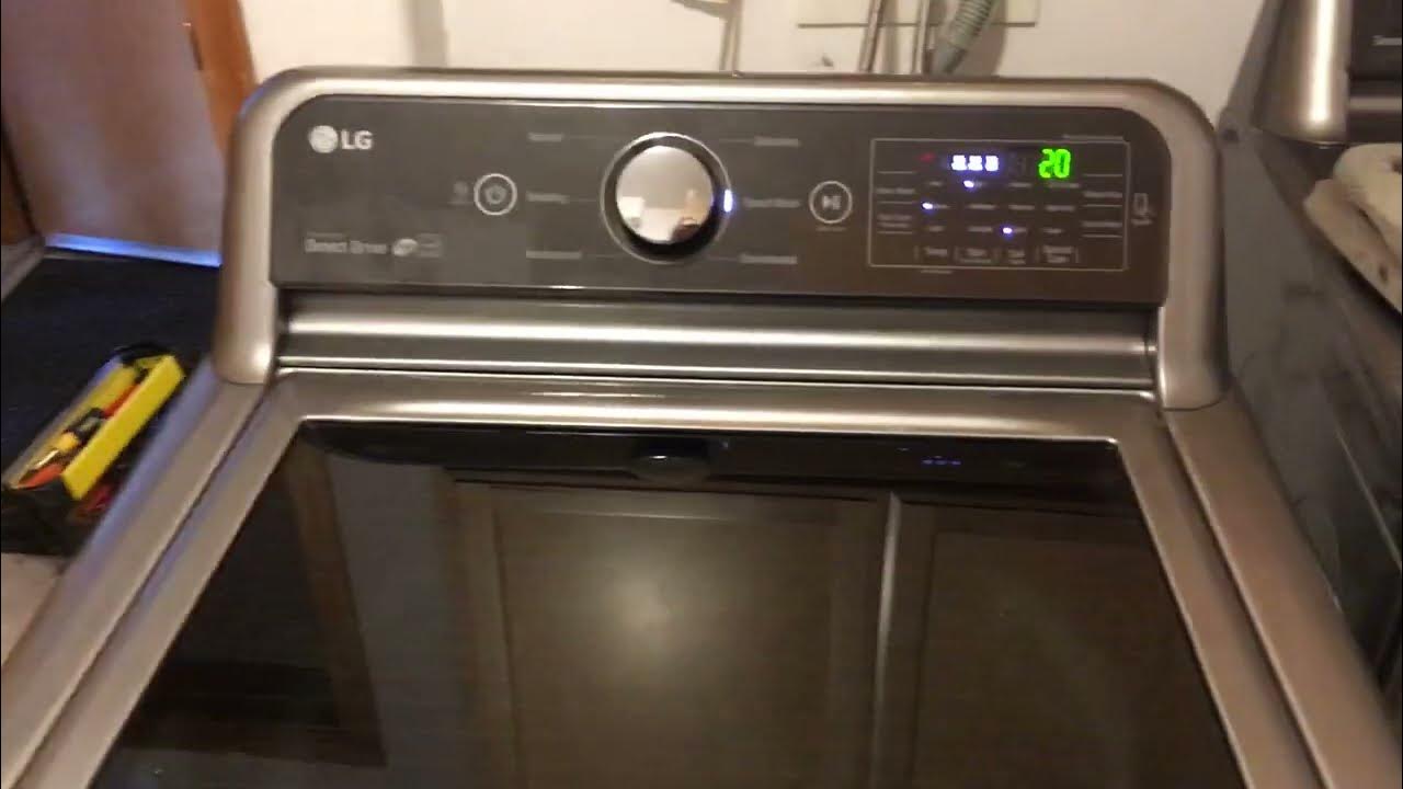 How to open remove access top of top load LG washer model WT7050CV by