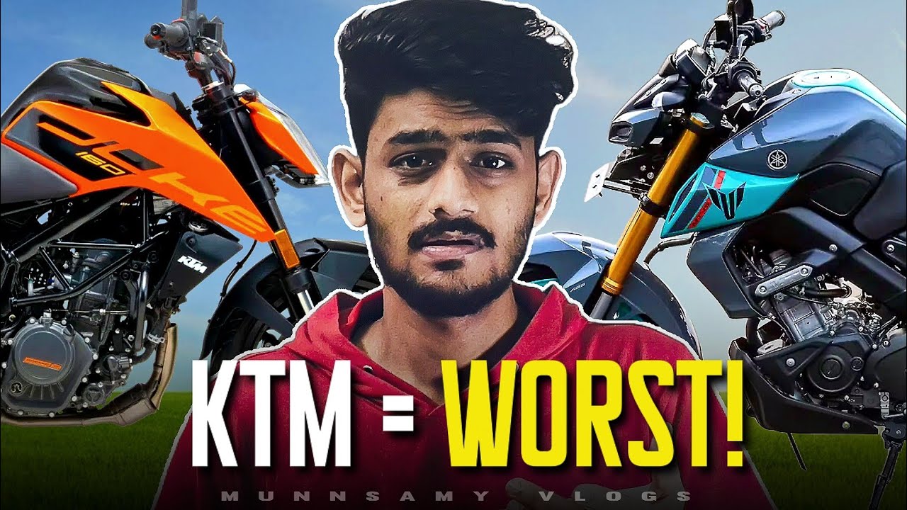 Yamaha✅ KTM❌ சரியான போட்டி | KTM Duke 160 Vs Yamaha MT-15