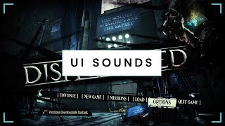 Dishonored [UI Sounds]