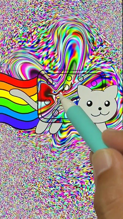 Nyan Cat Correct Color Game #nyancat #shorts #memes