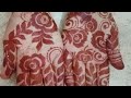 z z front hand simple classic mehandi