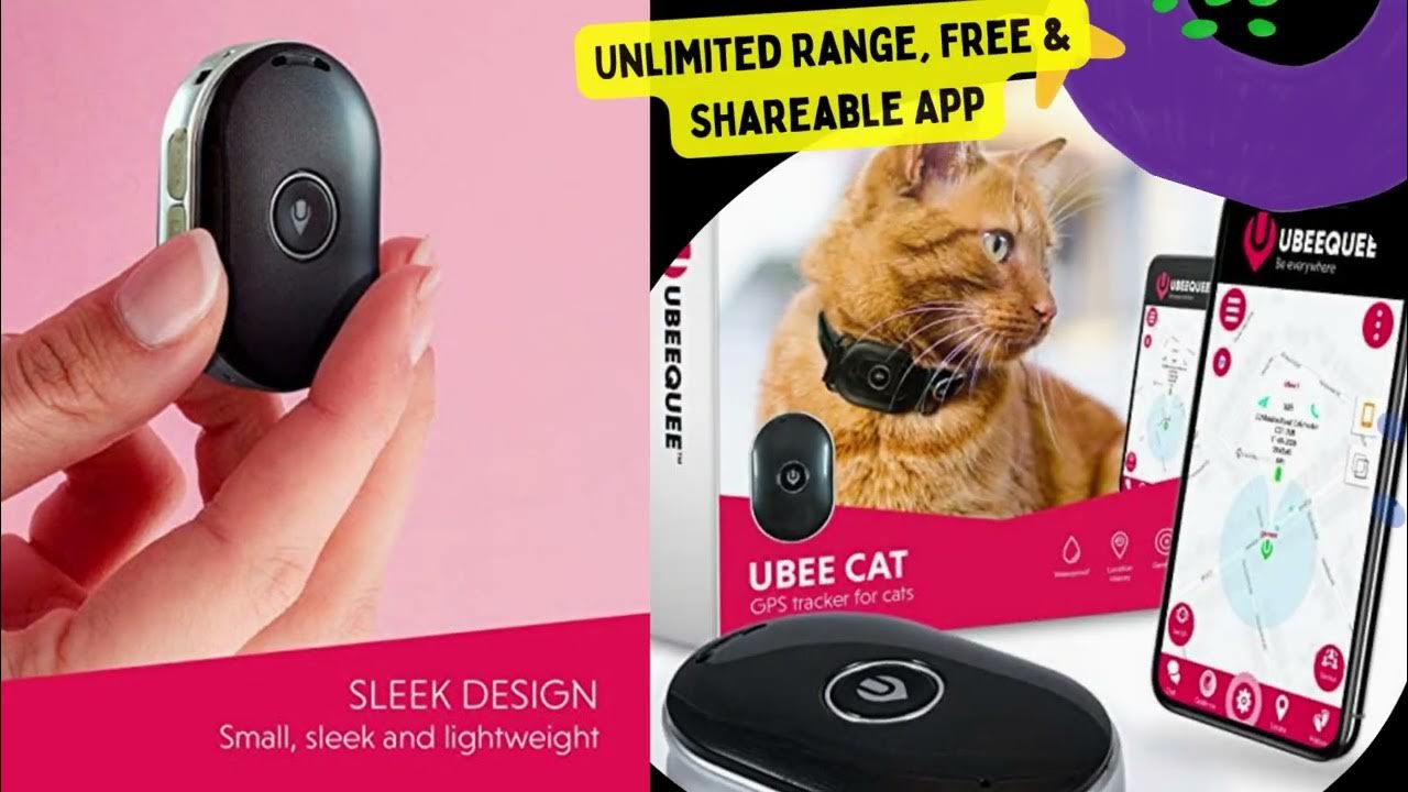 CAT GPS Tracker for cats, Lightest UK tracker (23g), Unlimited Range
