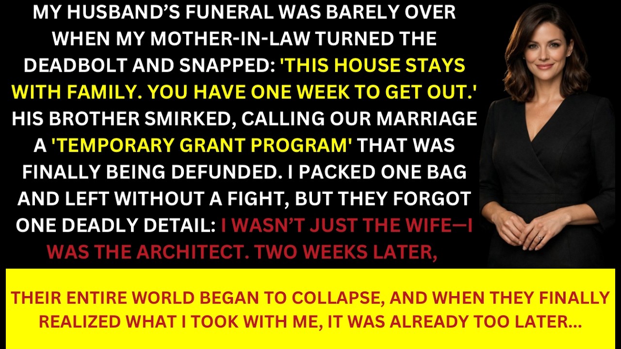 My In Laws Waited Until the Funeral Was Over to Throw Me Out