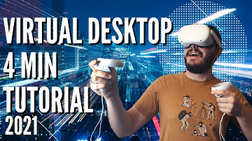 Quest 2 and Quest 3 Virtual Desktop Tutorial and Setup in Less Than 5 Minutes - Play Wireless PC VR