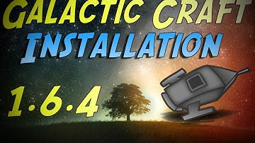 Minecraft 1.6.4 - How To Install The Galacticraft Mod! | Mars & Moon