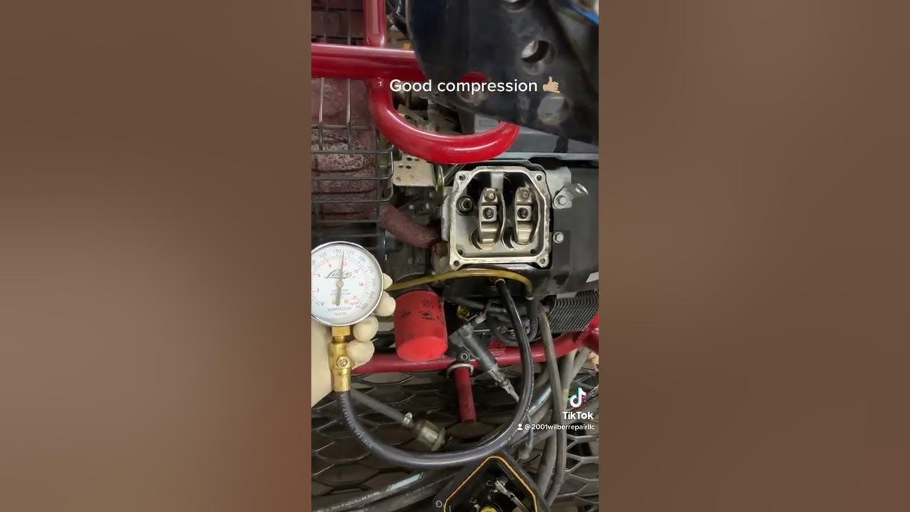 KOHLER engine good compression - YouTube