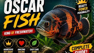 🐟 Oscar Fish Complete Guide | The King of Aquarium Fish 🔥