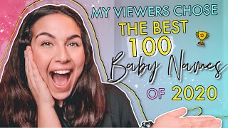 VIEWERS CHOSE 100 BEST BABY NAMES OF 2020 (For Boys & Girls) | Unique Baby Name List WE LOVE! screenshot 4