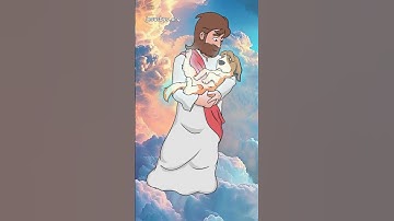 Thumbnail of Jesus offers a better life to dogs #jesus #jesuschrist #dog