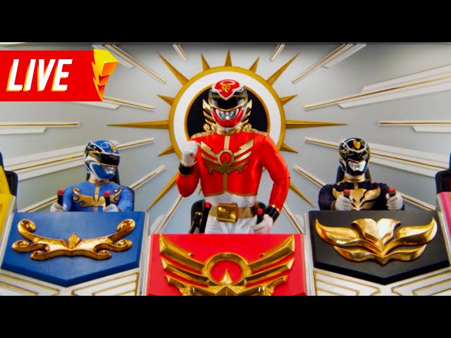 🔴 LIVE 24/7 | Power Rangers Megaforce & SuperMega Force | Full