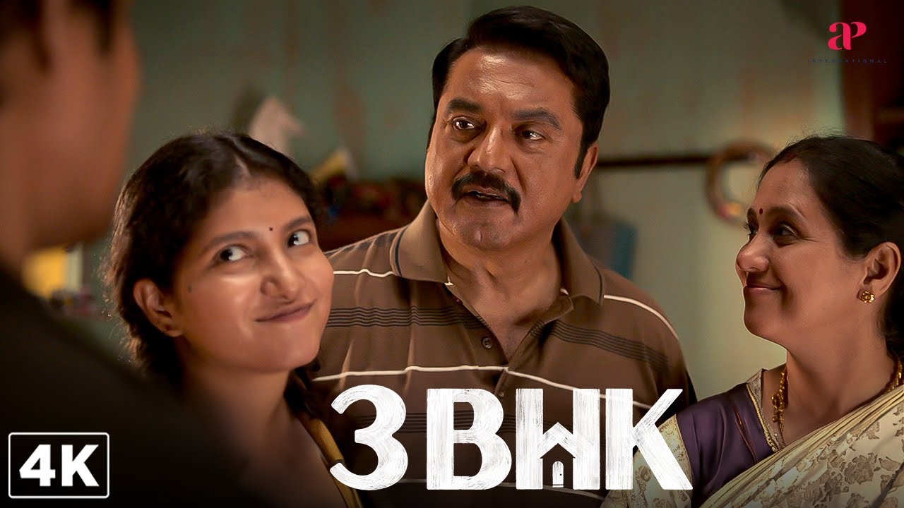 பசங்களுக்கு என்ன பிடிச்சிருக்கோ அதையே படிக்க வைங்க | 3BHK Best Scenes - 4K | Siddharth | Sarathkumar