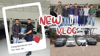 Congratulation bro for new car
