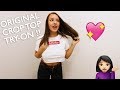 CROP TOP TRY ON HAUL!!!! THROWBACK THURSDAY