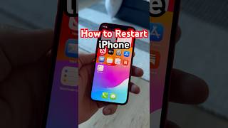 How to Restart iPhone!