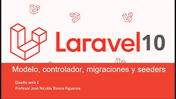 4- Modelo, controlador, migraciones y seeders en laravel 10 parte 2