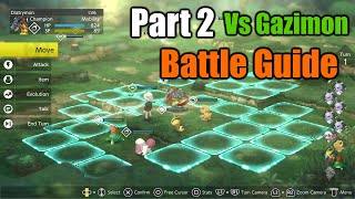 How to beat Part 2 [Digimon Survive Guide] Vs Gazimon @SuperTwoU