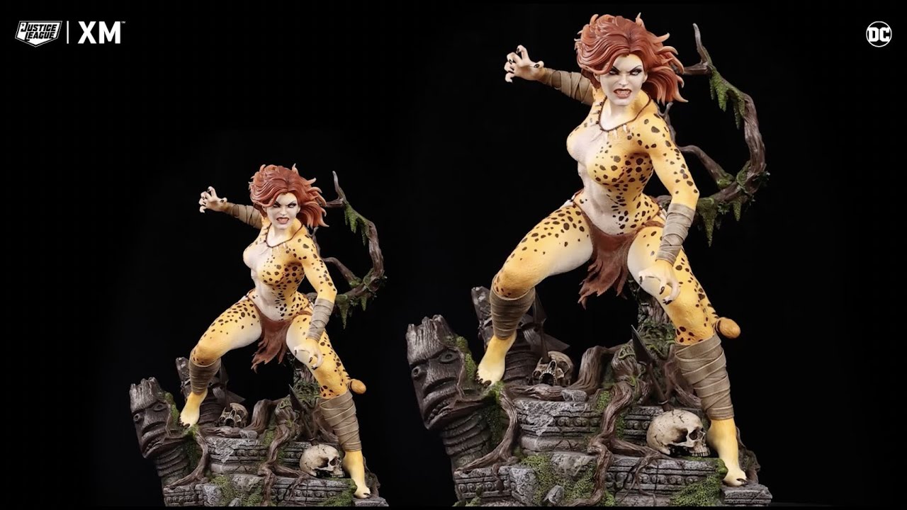 XM Studios DC Cheetah 1:4 and 1:6 DC Premium Statue Collectibles