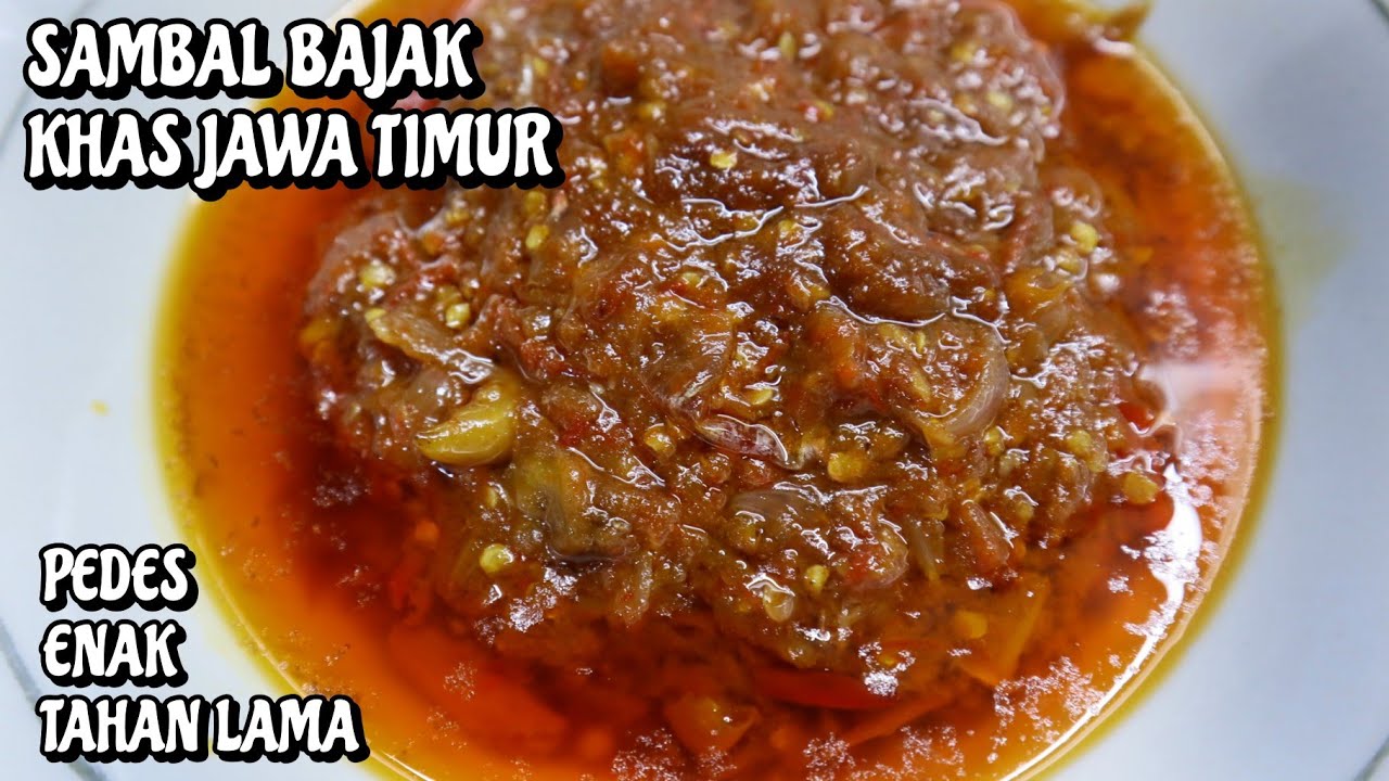 Resep Sambal Bajak Enak Dan Tahan Lama Resep Sambal Resep Sambal Bajak Enak Dan Tahan Lama Resep Sambal