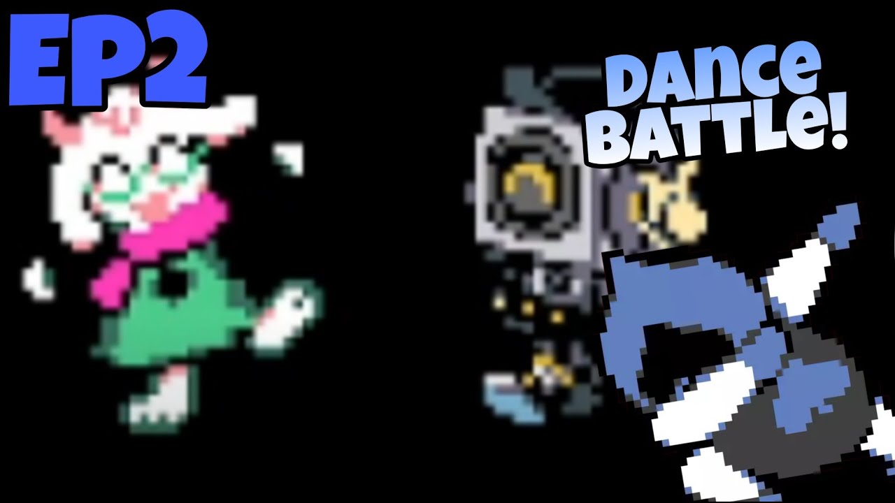 Dance battle?! - Deltarune Chapter 2 - Blind playthrough - Ep2 - YouTube