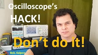 Oscilloscope hack / to hack or why do not to hack / how to hack Rigol DS1052E