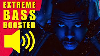 The Weeknd - False Alarm (BASS BOOSTED EXTREME)🔊👑🔊
