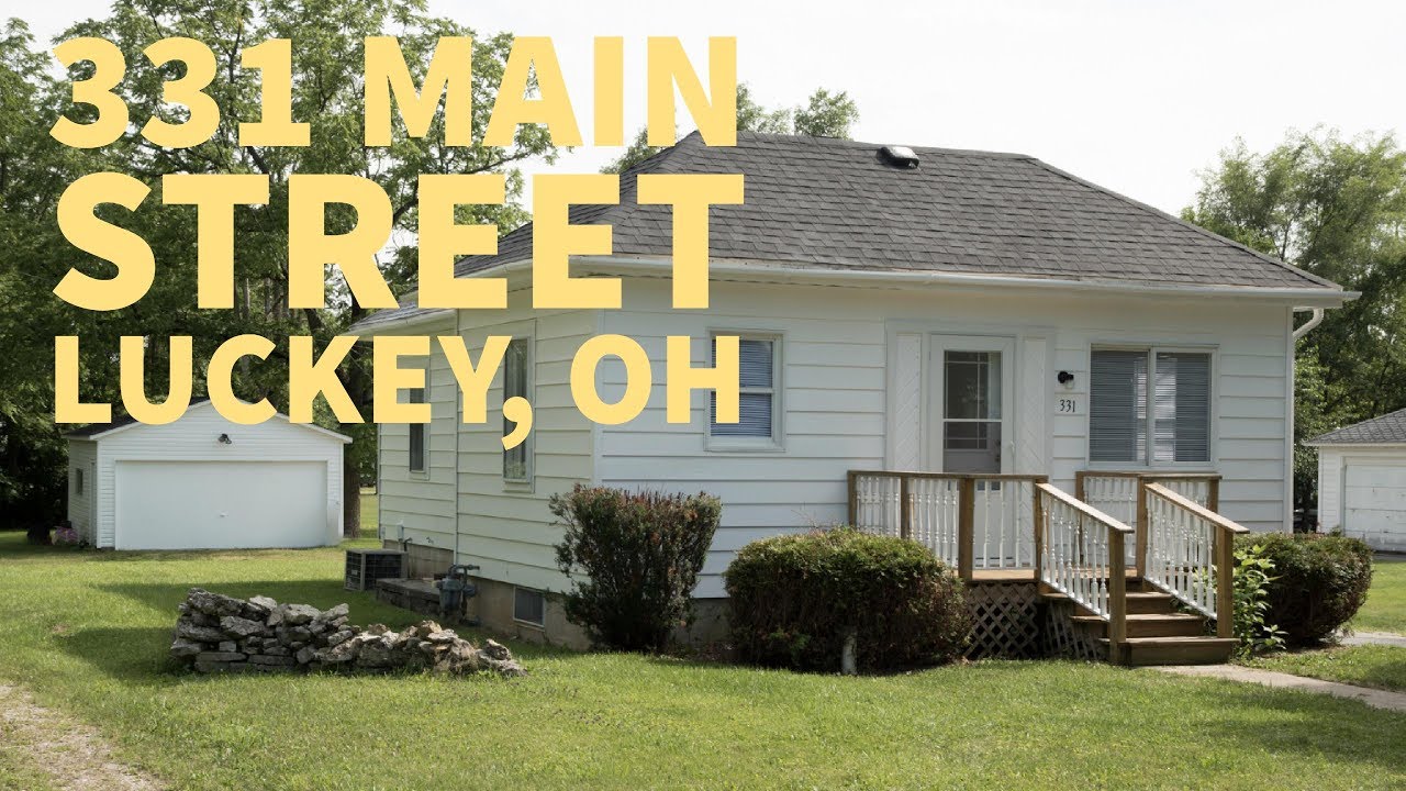 SOLD!! Luckey OH Home for Sale 331 Main St. 55,000 YouTube
