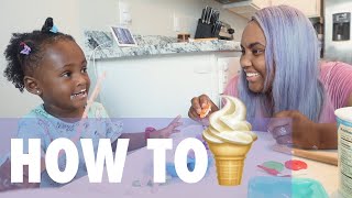 Making Yogurt Pops with a 1 Year Old | Jamie Grace & Isabella Brave