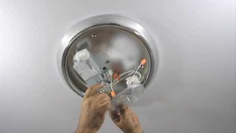 MPLR Installation in Pin type CFL Ceiling fixture