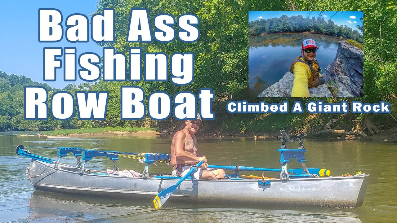 Bad Ass Row Boat Fishing Setup YouTube