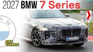 Spy Video 2027 Bmw 7 Series Doing Laps At The Nurburgring