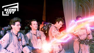 Los Cazafantasmas: Escena Final Luchando Contra Gozer (Bill Murray, Dan Aykroyd, Ernie Hudson)