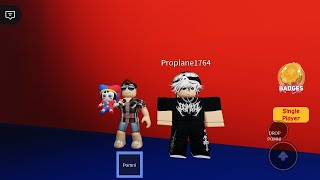 Playing babysitting pomni with my best friend cappy for the first time