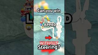 Can You Win a Race WITHOUT Steering? #gaming #mario #mariokart  #nintendo #redfalcon