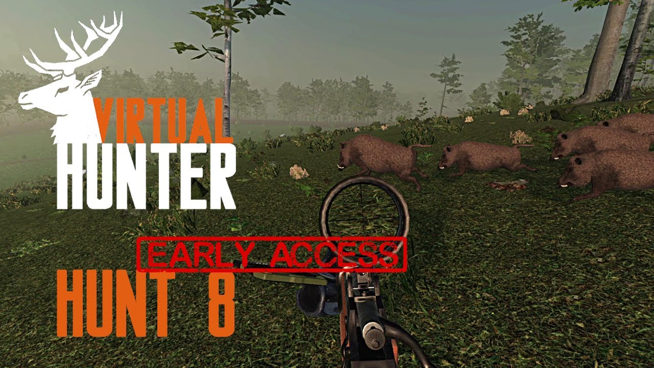 Virtual Hunter VR - Hunt 8 - Wild Boar Hunt, Successful - YouTube