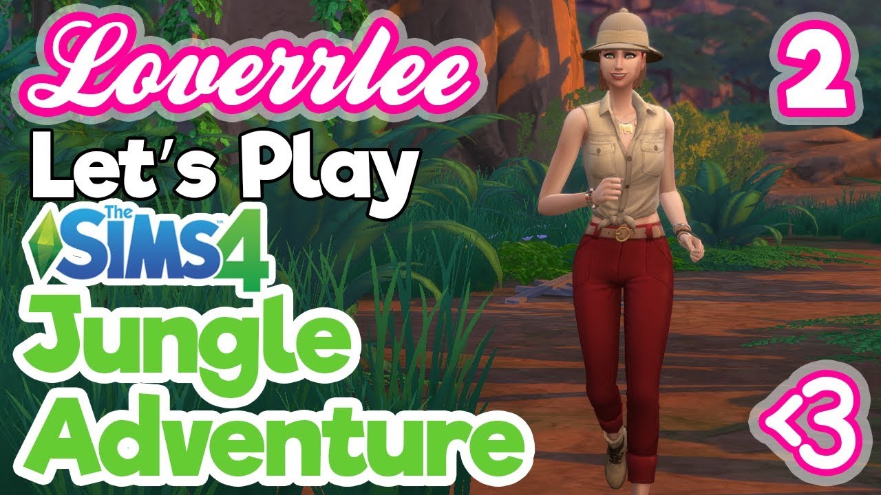 Jungle Adventures #2: Jogging in the Jungle (Let's Play the Sims 4)