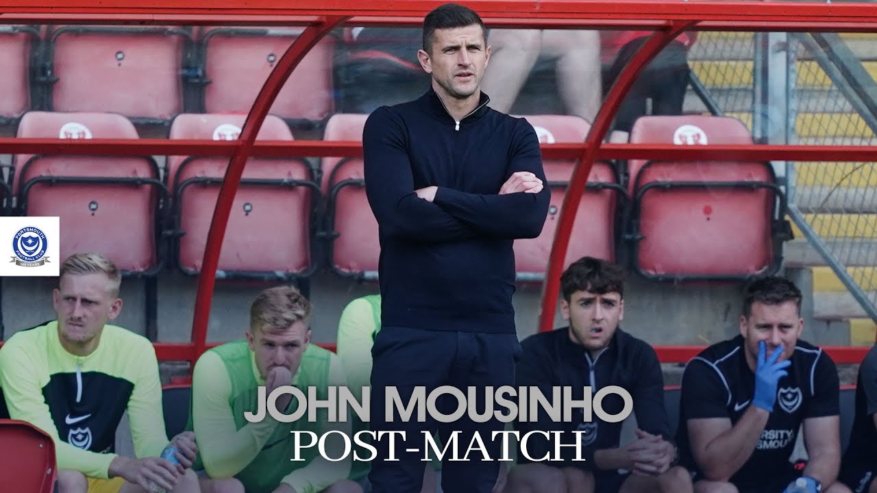 John Mousinho post-match | Leyton Orient 0-4 Pompey