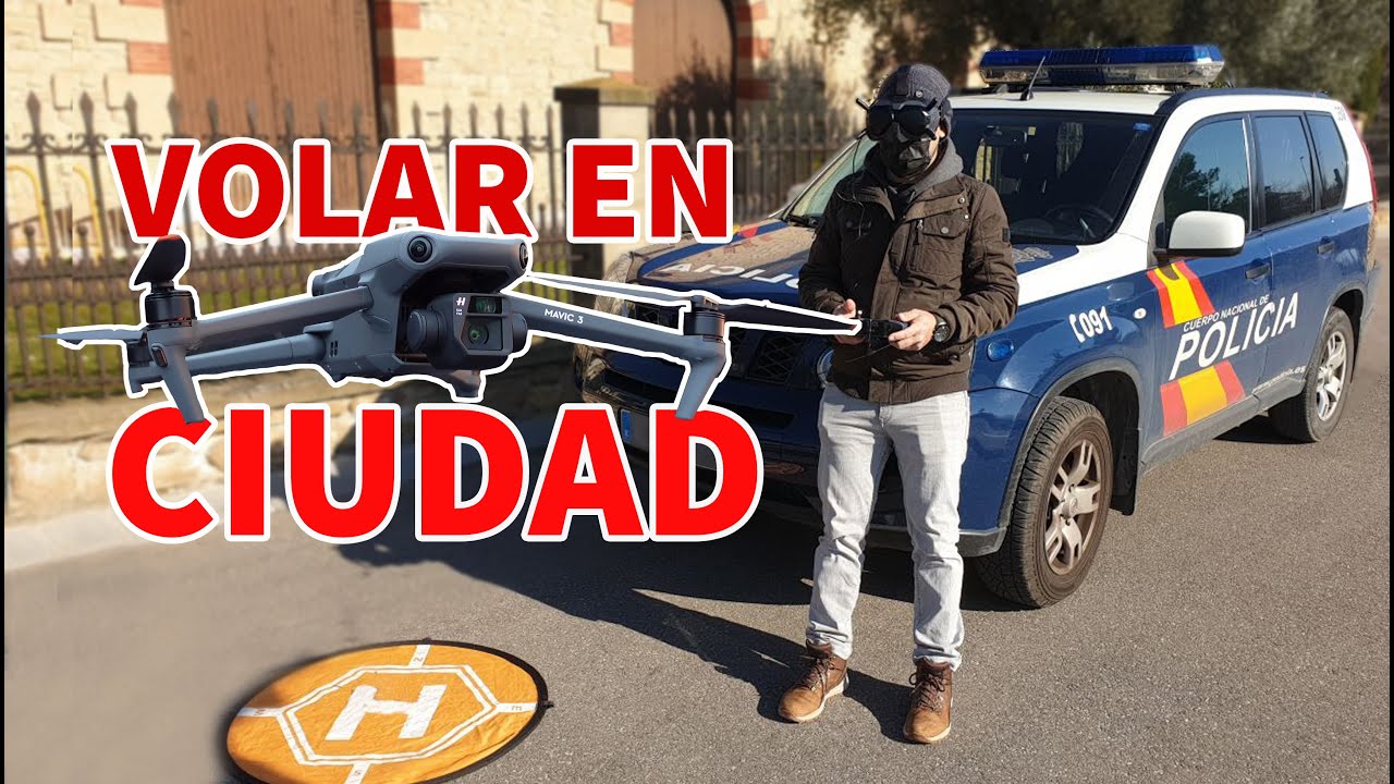 Cómo VOLAR DRONES en CIUDAD para usos profesionales